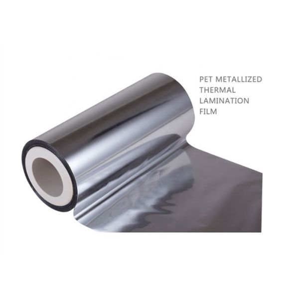 21 Mic Aluminum Metalized Polyester Film Rolls pour imprimer le plastique 3000mm