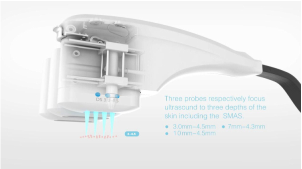 Professional HIFU Machine / Non Surgical Ultrasonic Face Lift Machine For Home