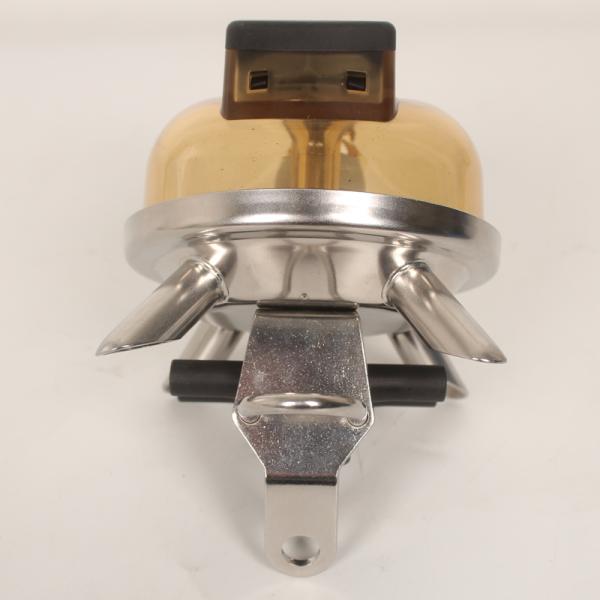 300cc PC Milk Claw With Shut-off Valve And SS Claw Base Liner Outlet Dia 13.5mm Claw Cap PC Durable