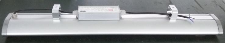 Black Waterproof LED Linear High Bay 150W 1200MM 130LM Per Watt  for Warehouse