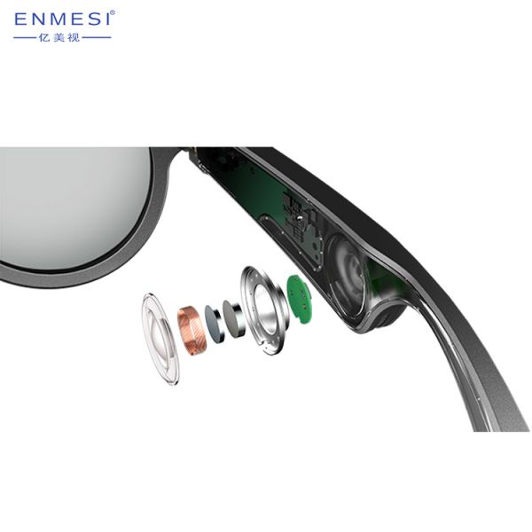 Open Orientation Audio AR Smart Glasses 120mAh Battery Bluetooth Smart Glasses