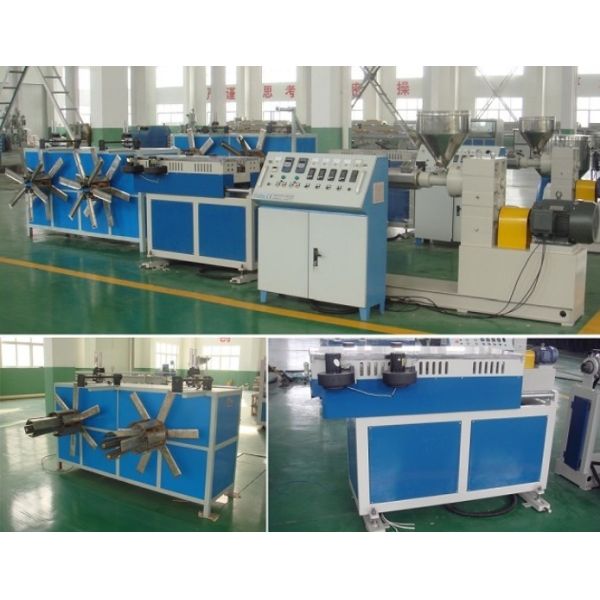 линия штранг-прессования трубы из волнистого листового металла 4mm 12mm одностеночная