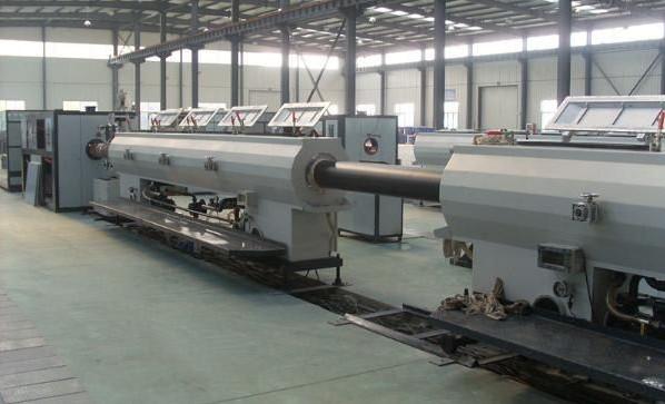 PE / PPR  CooL And Hot Water Pipe Production Line Plastic Extrusion Machine