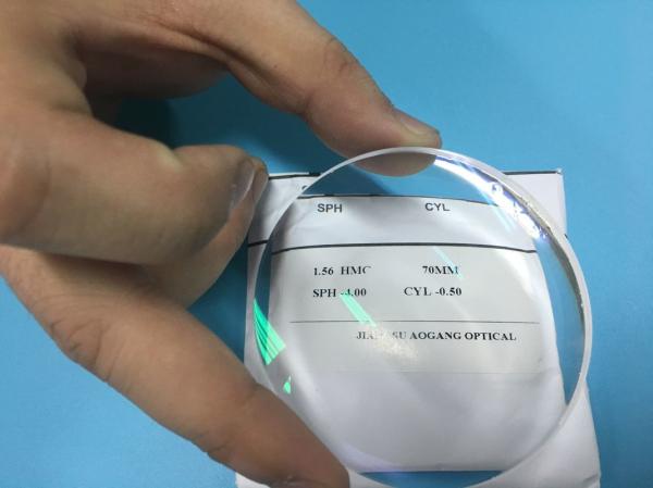 Most Popular Cr 39 Lenses UV Protection , 1.56 Cr39 Anti Glare HMC Coating Lenses