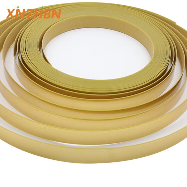 Customized PVC Edge Banding Wood Grain Color Strong 0.35-3mm Thickness Eco-Friendly Water Resistant High Glossy Finish Cabinets
