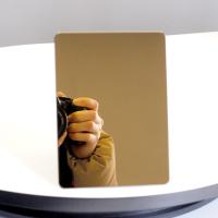 Adaptez la plaque d'acier aux besoins du client décorative de miroir de feuille de l'acier inoxydable 304 de 3mm