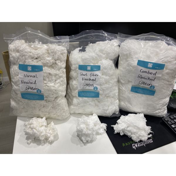 Skin‑Friendly 100% Pure Degreased and Bleached Cotton High Processable Absorbent Cotton for Cotton Balls Cotton Swabs & Dental Cotton Production