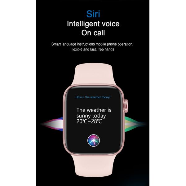 Нажим MD18 звонка Smartwatch 1,75 IPS для звонка и текста в белизне
