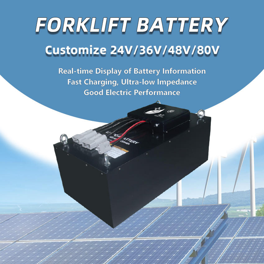 CLF OEM Grade A 6000 Cycle Перезаряжаемый вилочный погрузчик 48v батарея 48v 700ah LiFePO4 батарея для вилочного погрузчика