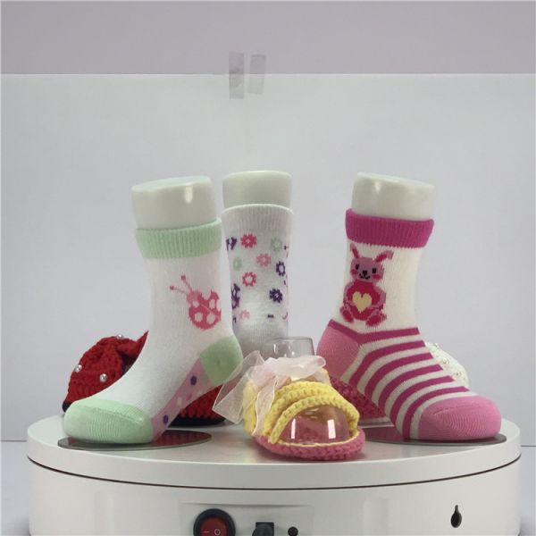 Girls Ruffle Socks with Custom Logo Beauty Socks Winter Season Novelty Funny Pattern