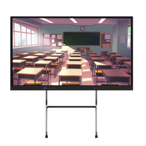 86 Inch Android PC i5 i7 Dual System 50 Touch 4K Interactive Whiteboard For Class Office