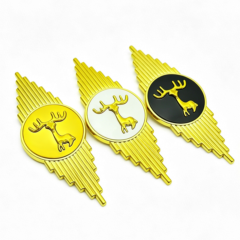 Factory Direct Sales New Glossy Three-style Golden Deer/moose Sofa Decorative Buttons Furniture Sofa Armrest Ornaments