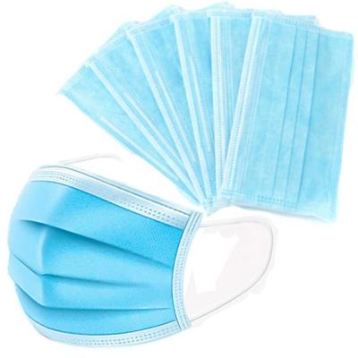 Isolation 3 Ply Disposable Respirator Mask Protective Blocking Droplets FDA CE