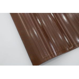 Orange Golden Grey Black Red Curved Solar Roof Tiles 6.69V Open Circuit Voltage