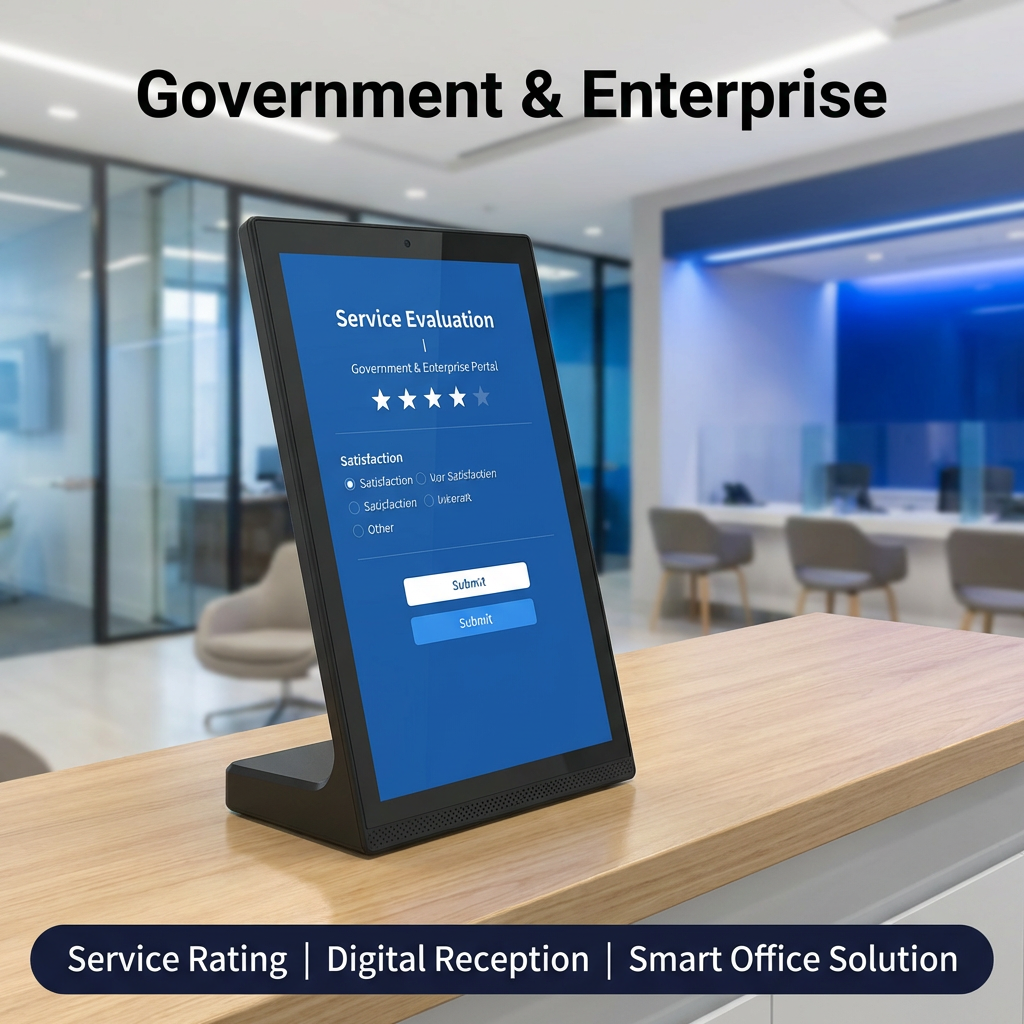L-Type Desktop Digital Advertising Display with 10.1