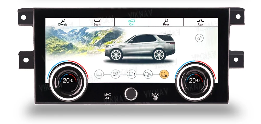 Для Land Rover Discovery 5 LR5 L462 AC Панель с сенсорным экраном 2017-2020 GPS Автомобиль кондиционерная панель Климатная доска