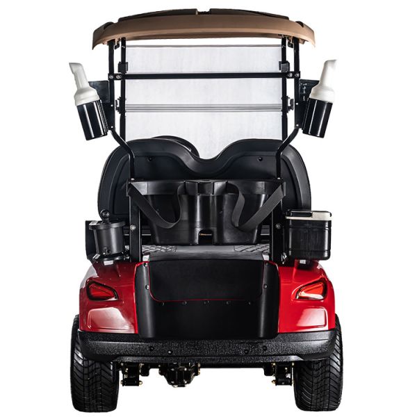 Comfortable 2 Seat Electric Golf Cart Buggy with Front Disc and Rear Drum Brake System