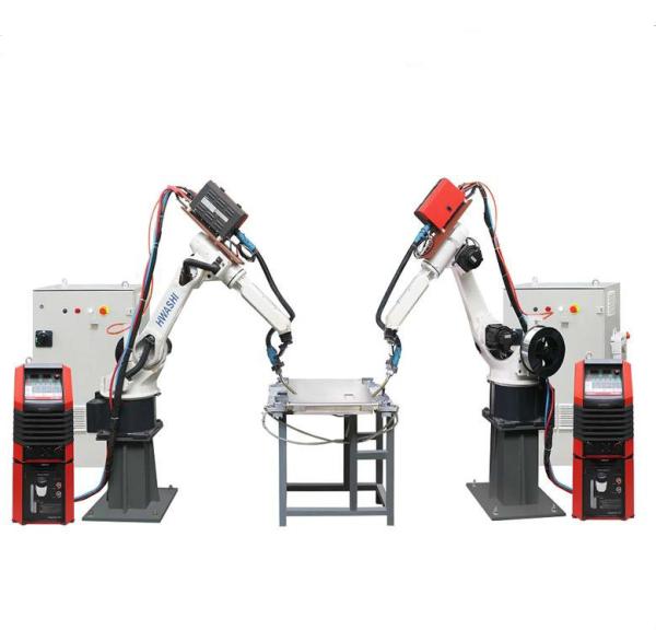 Assembly Line Welding Turntable Robot Positioner Steel Material New Condition