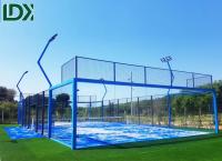 Padel Sports Padel Cour panoramique plein verre Paddle Cour de tennis