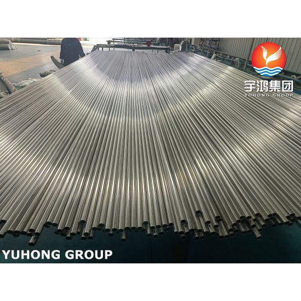 ASME SA249 TP304 Bright Annealed Stainless Steel Welded Tube For Refrigeration System