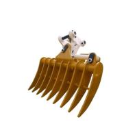 Q355B Tilting Excavator Rake Bucket Attachment Customizable