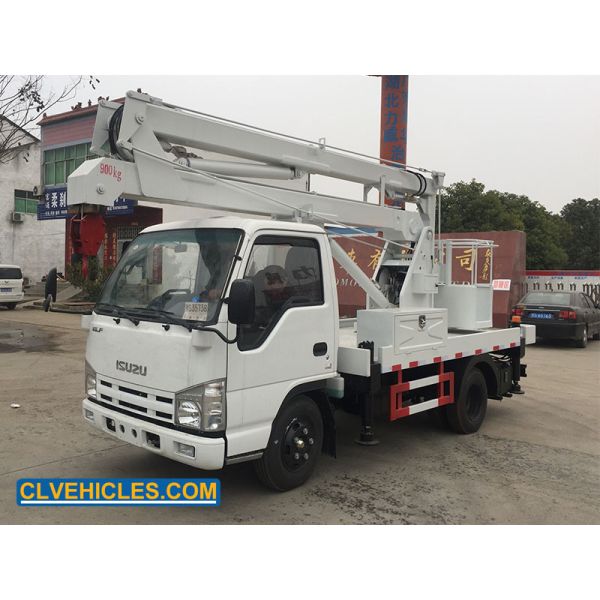 ISUZU 100P ELF High Lift Bucket Truck 10m 12m Arm Lift Aerial Bucket