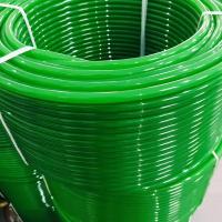 Correia áspera do círculo do poliuretano da cor para o verde 30m/Roll do plutônio Drak de matéria têxtil
