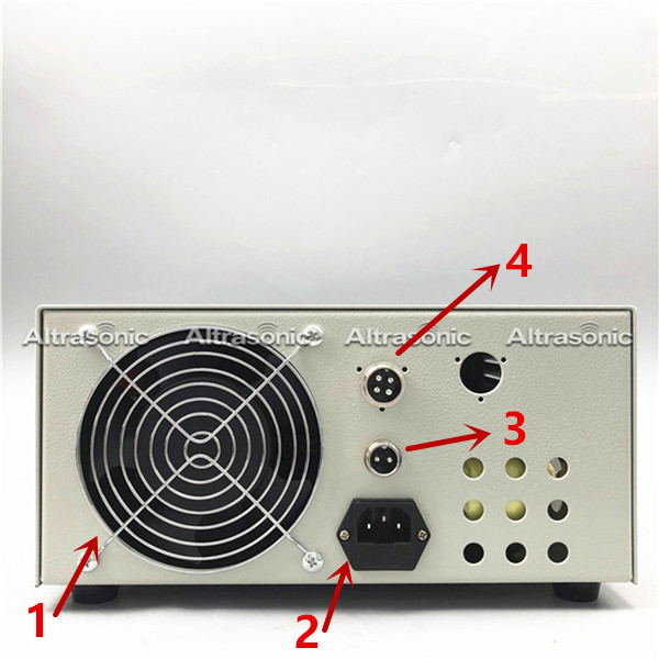 Full kit sonotrode 20khz + transducer + generator (3 parts that fully work with each other) for ear rings to stick