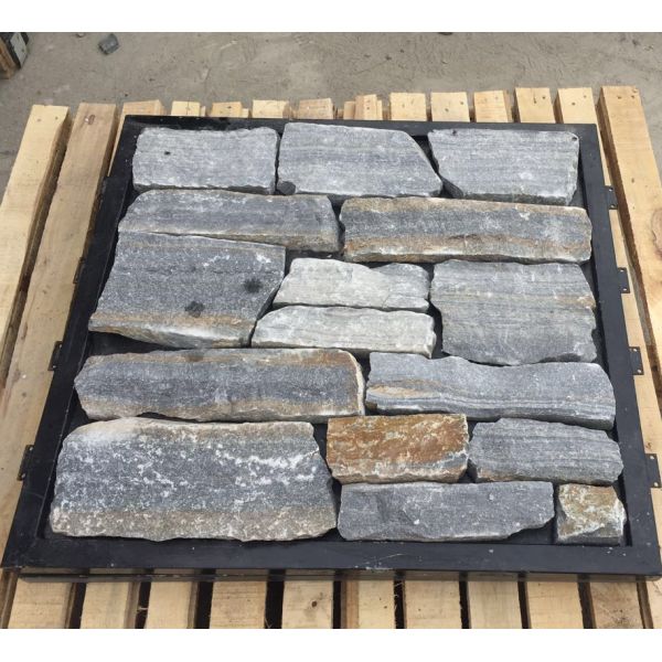 3.5CM Stacked Random Ashlar Stone Tiles Limestone
