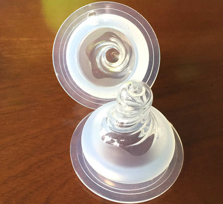 140ml Wide Aperture Silicone Baby Products , Safest Baby Bottles With Latex Nipples