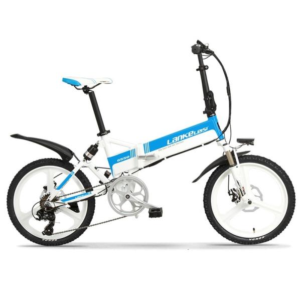 20 Inch Foldable Portable Electric Bike 48v 13AH L G Battery 400W Motor