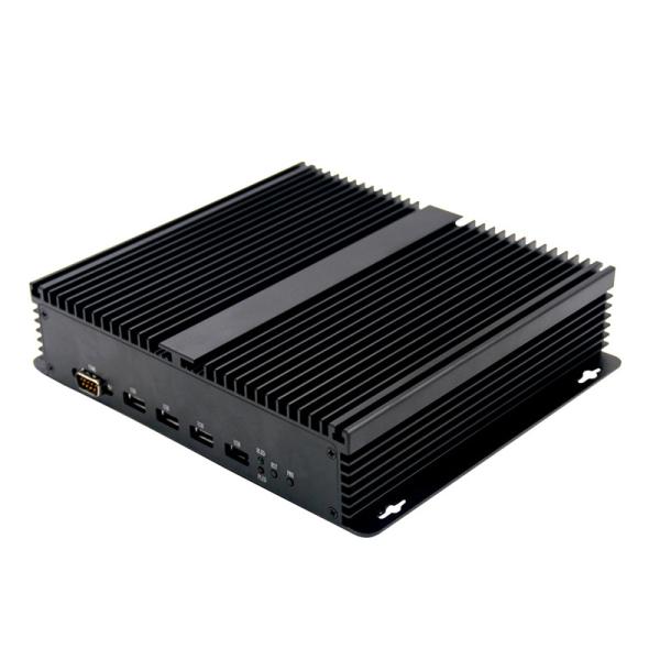 Celeron® Bay Trail J1800 Fanless Industrial Mini PC 6COM 1LAN VGA HDMI display computer