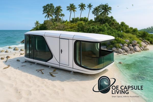 Sleeping Space Capsule Container House Future Concept Capsule