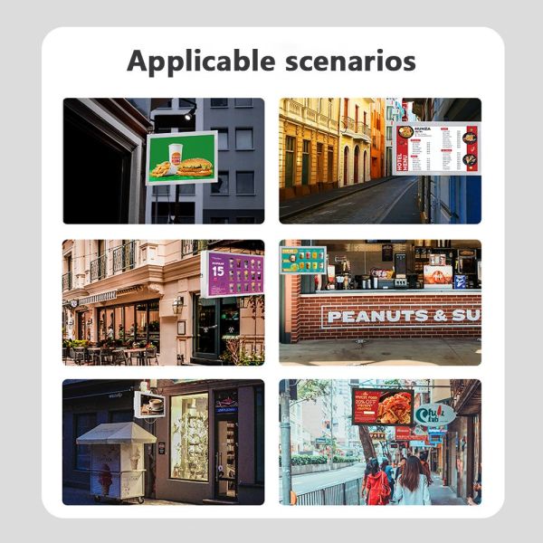CH 86 Inch 4K Outdoor LCD Digital Kiosk Waterproof Elevator Signage with Tempered Anti-Glare Glass Screen Wall Mount Signage
