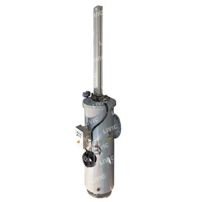 Filtro autolimpante Bernoulli para líquidos Carcaça GRP Válvula borboleta pneumática AF4000