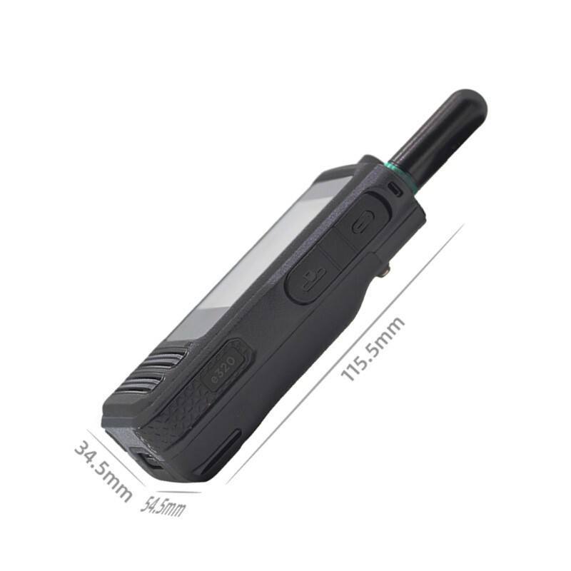 E320 4G Full Netcom Unlimited Distance Walkie Talkie with 2500-3000mAh Battery and Sim Card