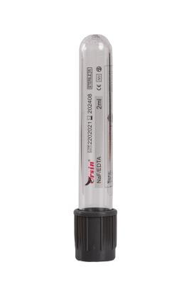 0.5ml 1ml Glucose Tube Black Sodium Fluoride Tube For Glucose