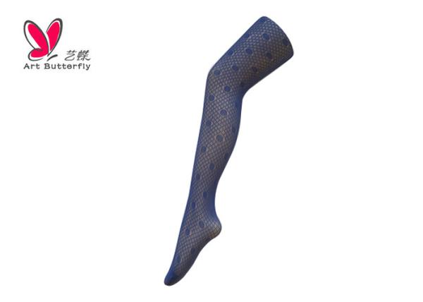 Professional Jacquard Ladies Fishnet Tights Sexy Customized Color