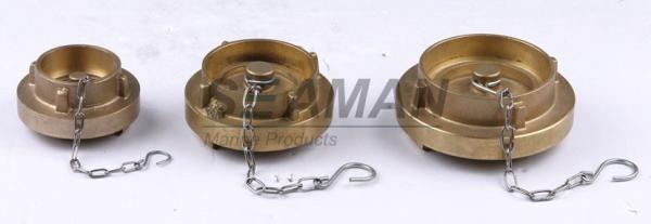 Tampão anulando de bronze de mangueira de fogo de Instanteneous/Storz/NST com corrente