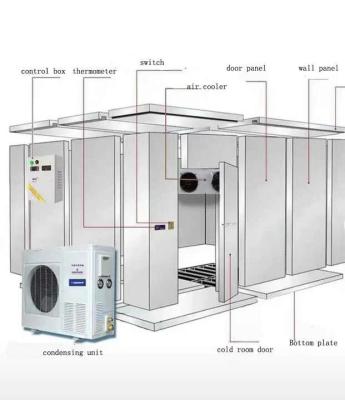 American Cold Storage Container Change To 100mm Cold Storage Insulation Mini Modular Cold Storage Building