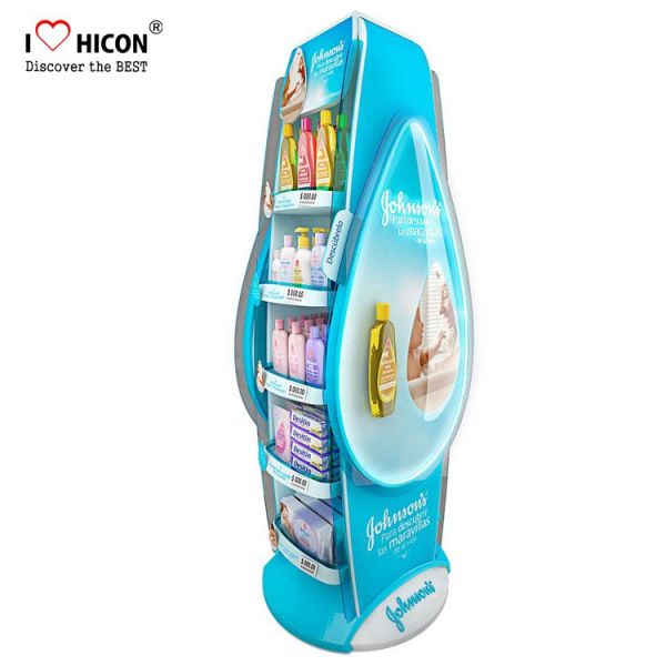 Custom Electric Toothbrush Display Rack Cosmetic Shop Display Stand