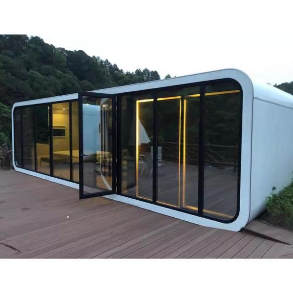 Customized Color 20FT Prefabricated Modular Mobile Home with Luxurious Sea View Sun Room