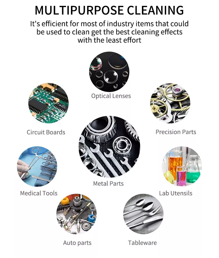 Части металла, который нужно извлечь для того чтобы смазать танки 135L уборщика 3 нержавеющей стали пыли ультразвуковые