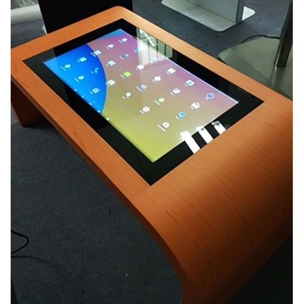Журнальный стол экрана касания таблица касания Multi пункта 43 дюймов емкостная взаимодействующая для встречи рекламируя игрока дисплея