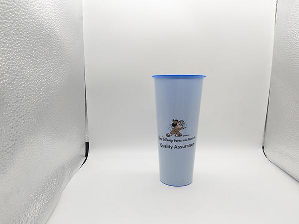 Eco-Friendly Disposable Plastic Cup For Restaurants , Iml Cups Customized Color