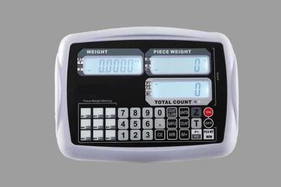 Três LCD indicam a contagem do indicador com memória do peso da parte, alojamento plástico do ABS que conta o indicador da escala