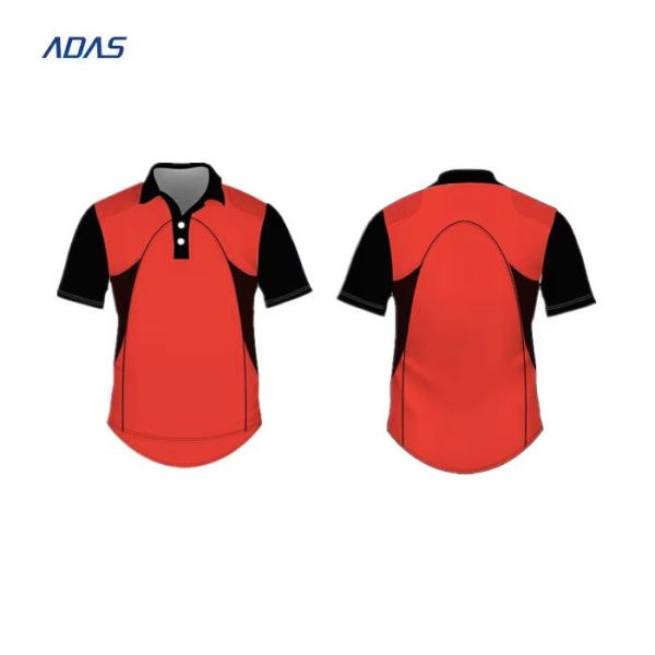 Sublimation Printing casual Rugby Team Wear Shirts Tops For Men Custom 100% Polyester
