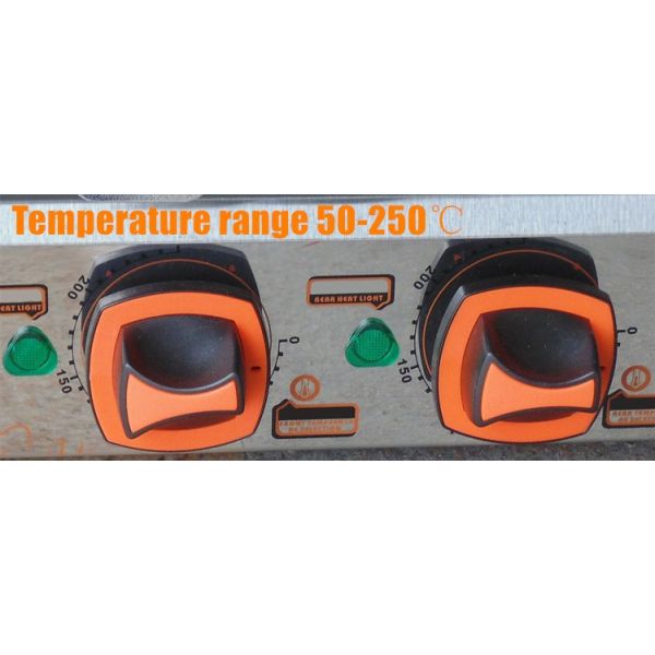 7 Rolls Hot Dog Roller Machine , 1.69kw Electric Sausage Grill