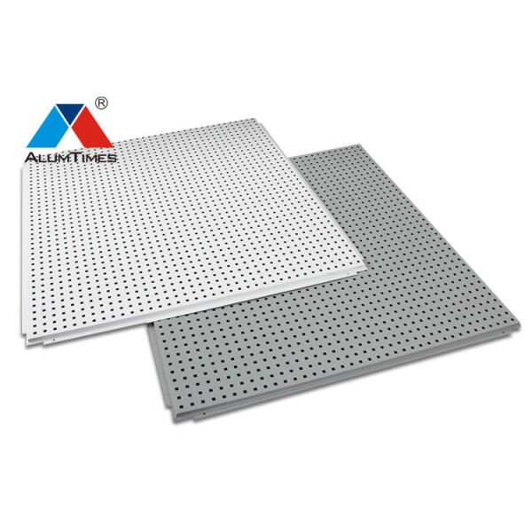 Beveled Edge Fireproof Ceiling Tile , Lay In Panel Ceiling 585×585