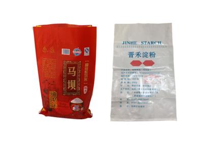 25KG PP Woven Packaging Bags With Coating , 10KG PP Woven Sugar Bag